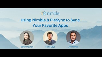 How to Use Nimble & PieSync to Synchronize Your Favorite Apps
