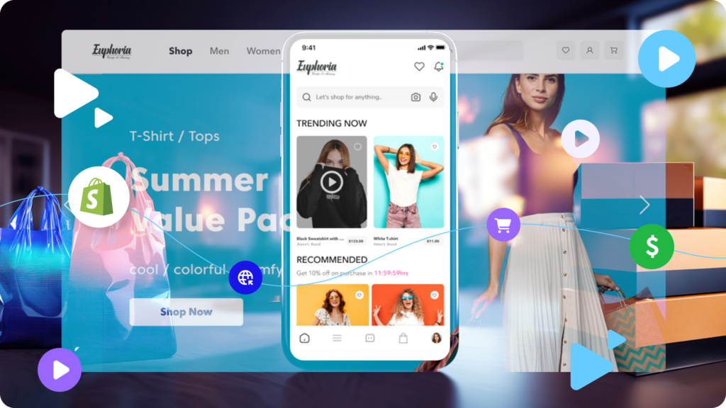 2024 Shopify Sales Boost Must Have – A Video First Mobile App!