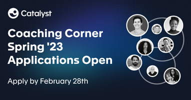 Level Up Your Customer Revenue Career with Catalyst's Coaching Corner - Apply Today!