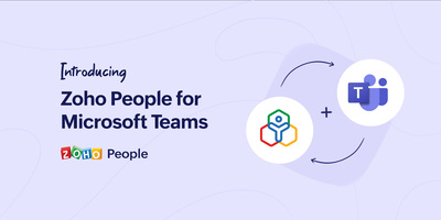 Introducing Zoho People for Microsoft Teams