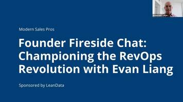 Founder Fireside Chat with LeanData: Championing the RevOps Revolution
