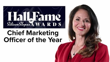 Amy Cook Named CMO of the Year at the Silicon Slopes HOF Gala