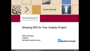 Showing ROI for Your Analytic Project