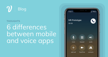 The 6 major differences between mobile apps and voice apps