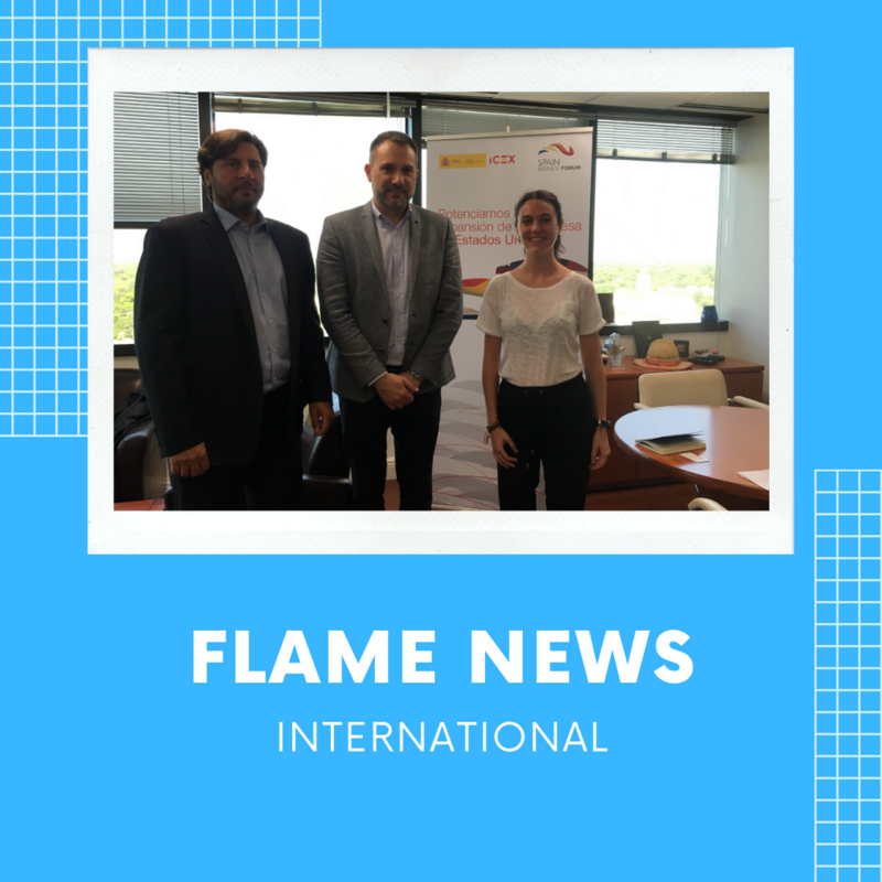 Flame visits our American delegation in Miami