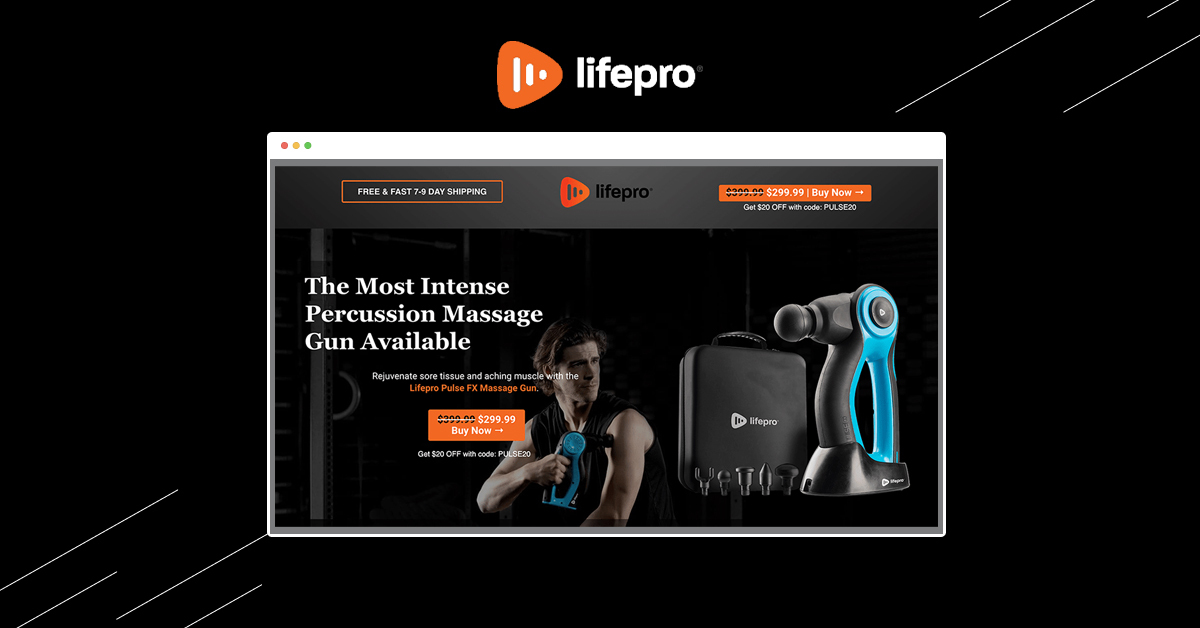 Case Study: Lifepro Fitness' Ecommerce Landing Page Strategy