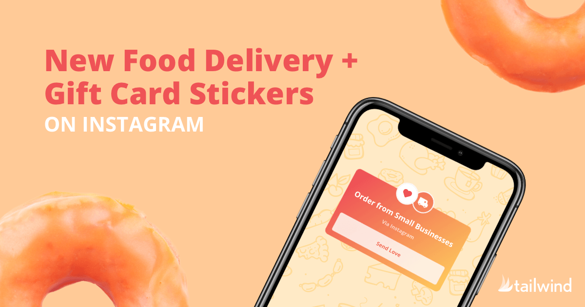 Food Delivery + Gift Card Stickers on Instagram (How-To + Tips!)