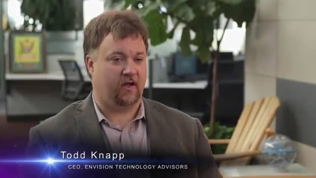 ConnectLeader helps Envision Technology Advisors improve sales efficiency by an 8-to-1 factor. (Video)