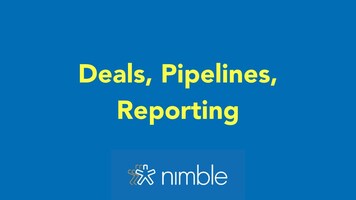 101: Deals, Pipelines, Reporting