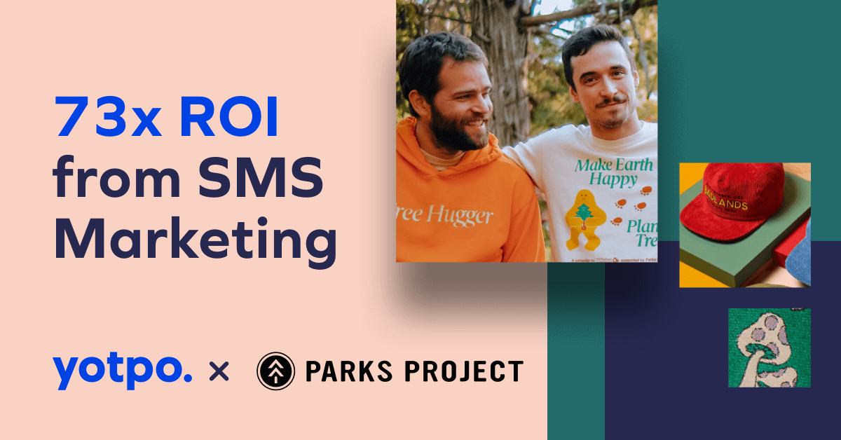 Parks Project Drives 73x ROI and More Support for Parklands With Yotpo SMS
