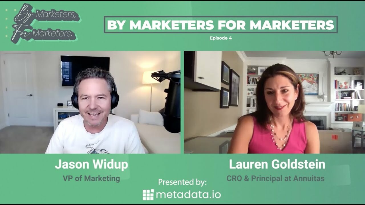 By Marketers, For Marketers Episode 4: ABM History and Perpetual Demand w/ Lauren Goldstein