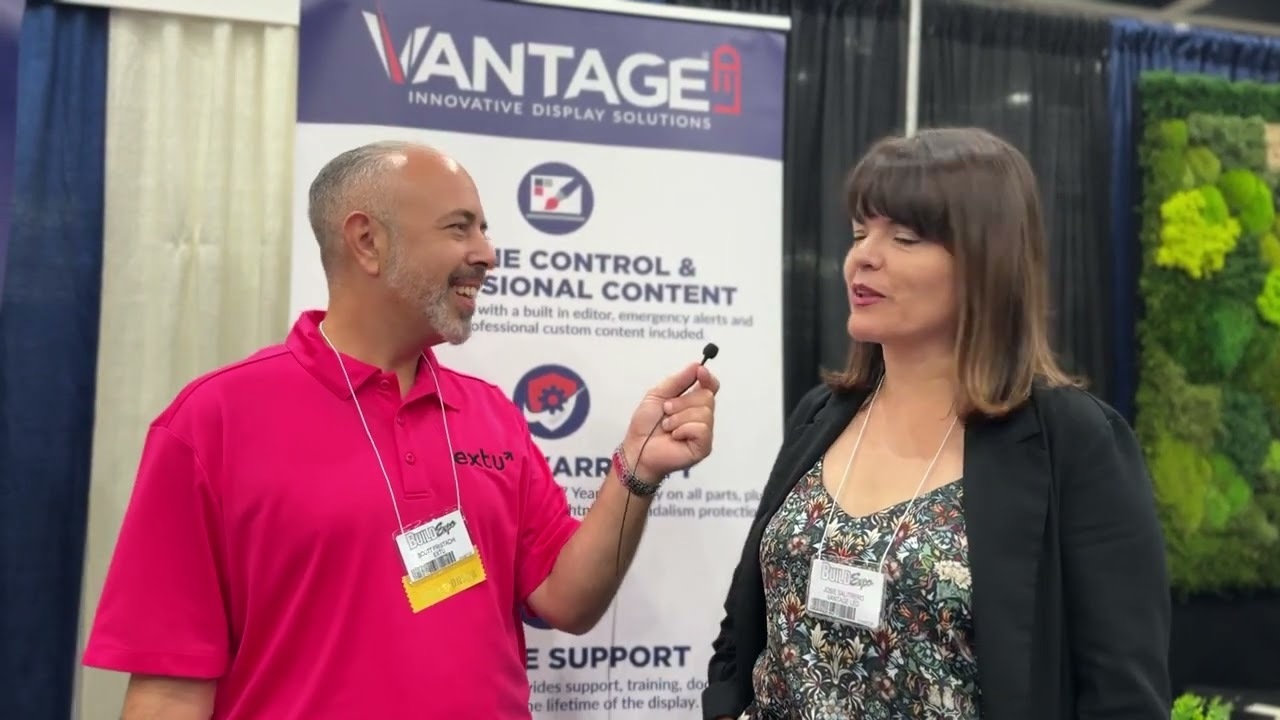 Vantage LED: Brightening the Future of Digital Signage | Los Angeles Build Expo 2024