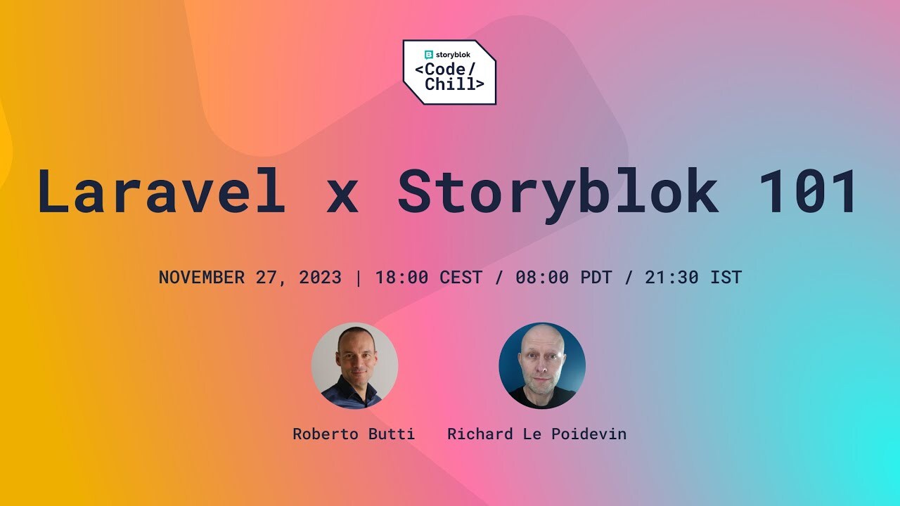 How to set up Laravel with Storyblok from scratch