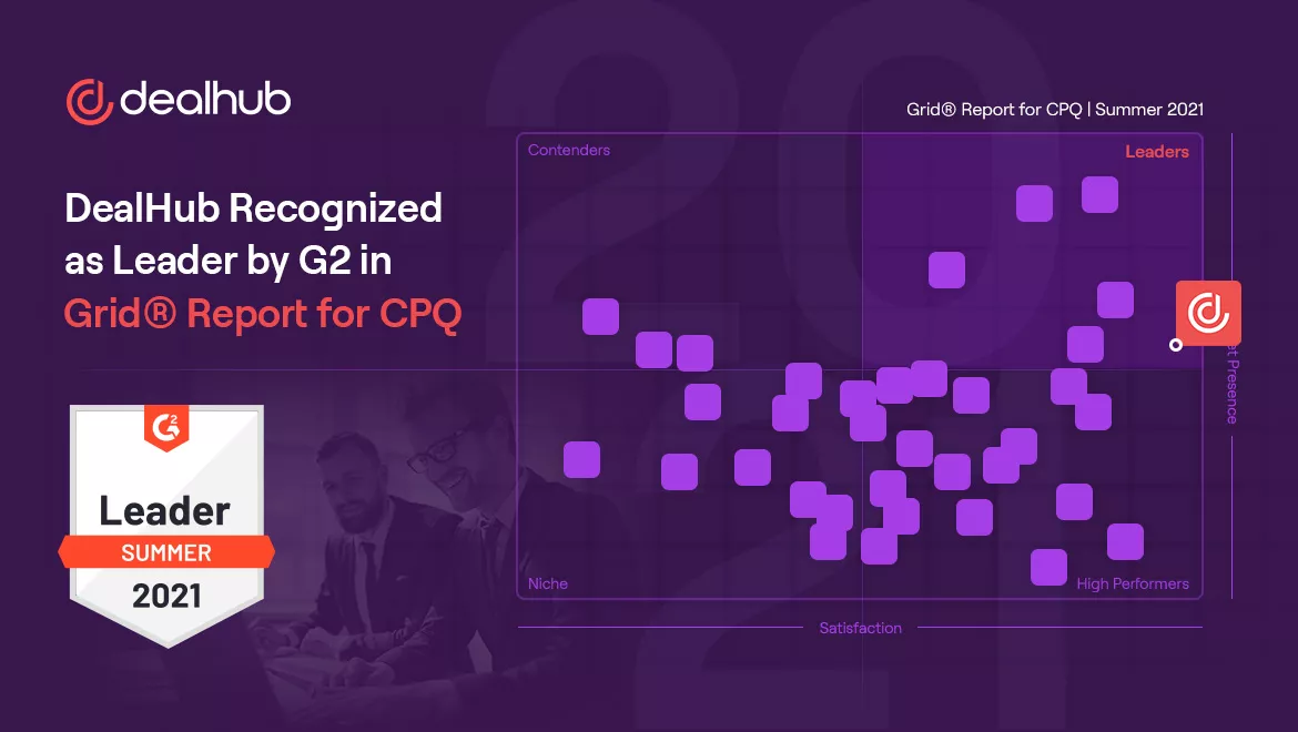 DealHub Recognized as Leader by G2 in Grid® Report for CPQ