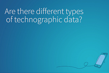 Are there different types of technographic data?