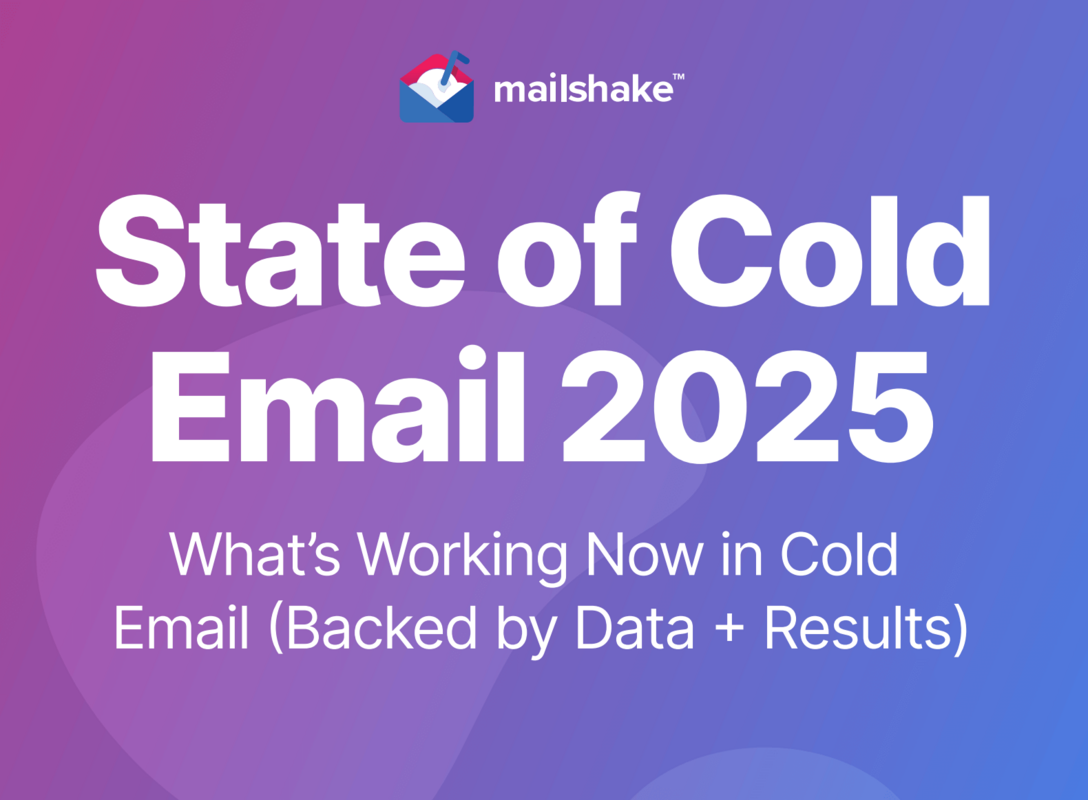 The State of Cold Email 2025