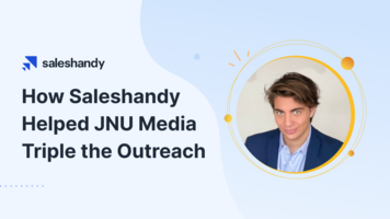 JNU Media Tripled Their Outreach With The Help of Saleshandy