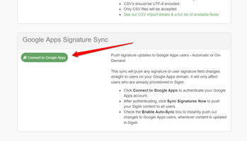 Gmail Signature Sync with Sigstr - Terminus Site