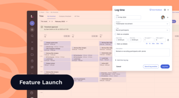 My timesheet two ways: Calendar and Sheet view