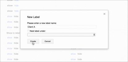 You can now use custom Gmail Labels to organize campaigns