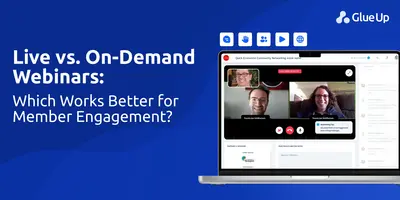 Live vs On-Demand Webinars: Keep Members Engaged