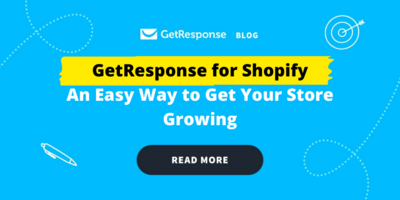 GetResponse Shopify integration. Grow your store with marketing automation platform