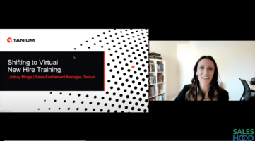 Virtual New Hire Training at Tanium