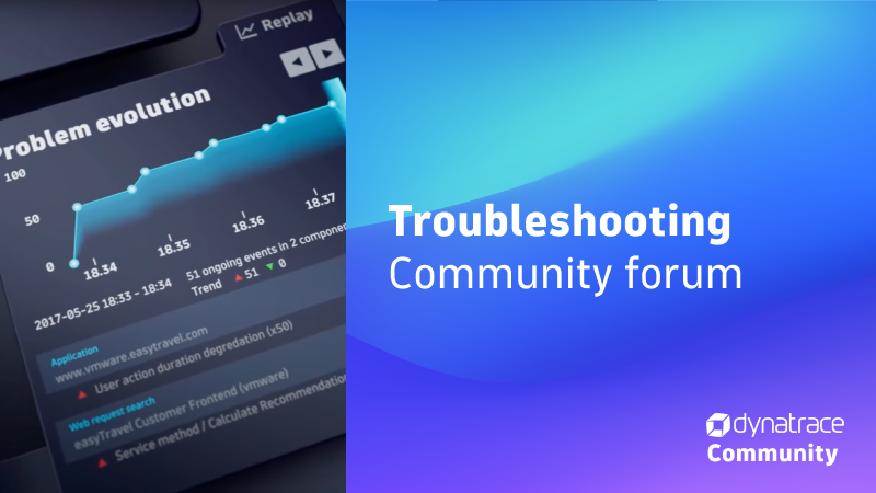 The Dynatrace troubleshooting community: Experts tips and tricks to get the most out of Dynatrace
