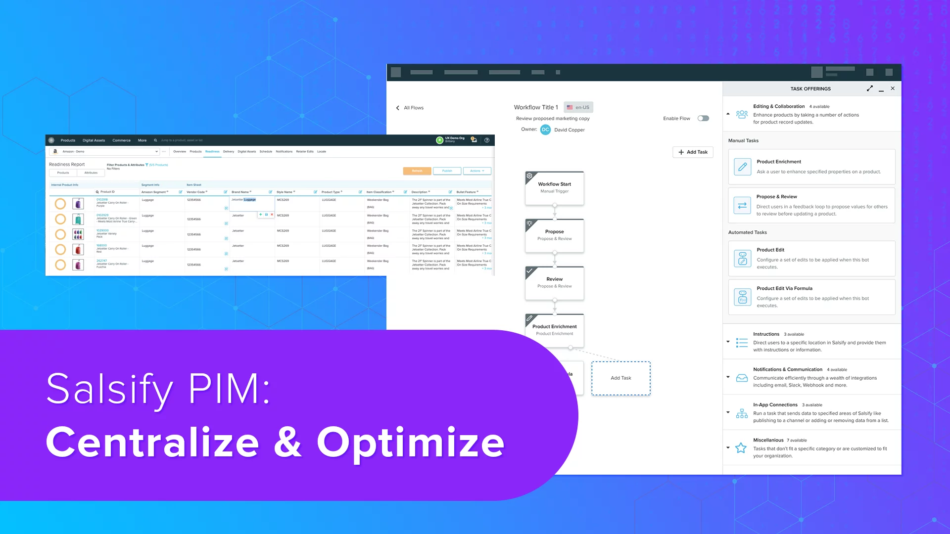 Salsify PIM Centralize & Optimize | Salsify Resource Video