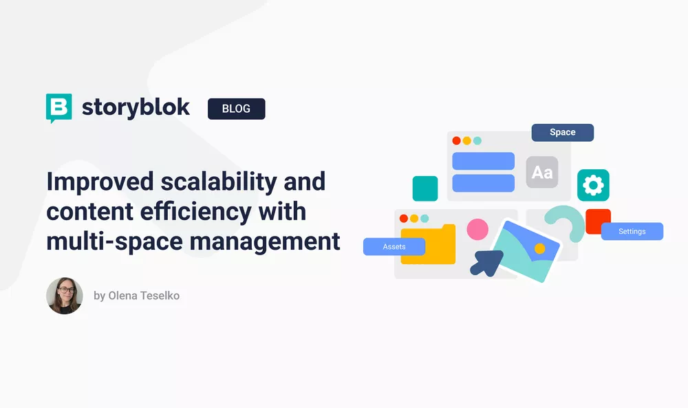 Improved scalability and content efficiency with multi-space management