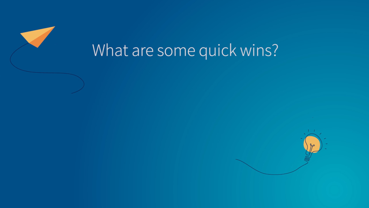 DB on DB: Quick Wins