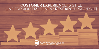 Customer Experience Is STILL Underprioritized {New Research Proves It}