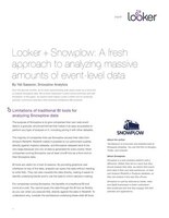 Event Level Data Analysis with Snowplow
