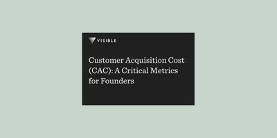 Customer Acquisition Cost (CAC): A Critical Metrics for Founders
