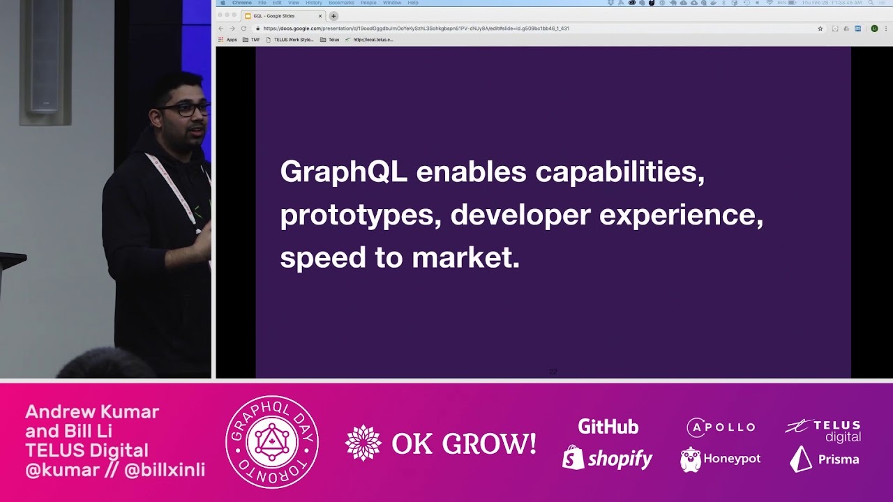 Support unlimited and ever changing customer experiences @ GraphQL Day Toronto - Andrew Kumar, Product and Digital Leader