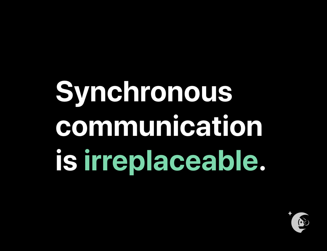 5 Examples of when to use synchronous communication