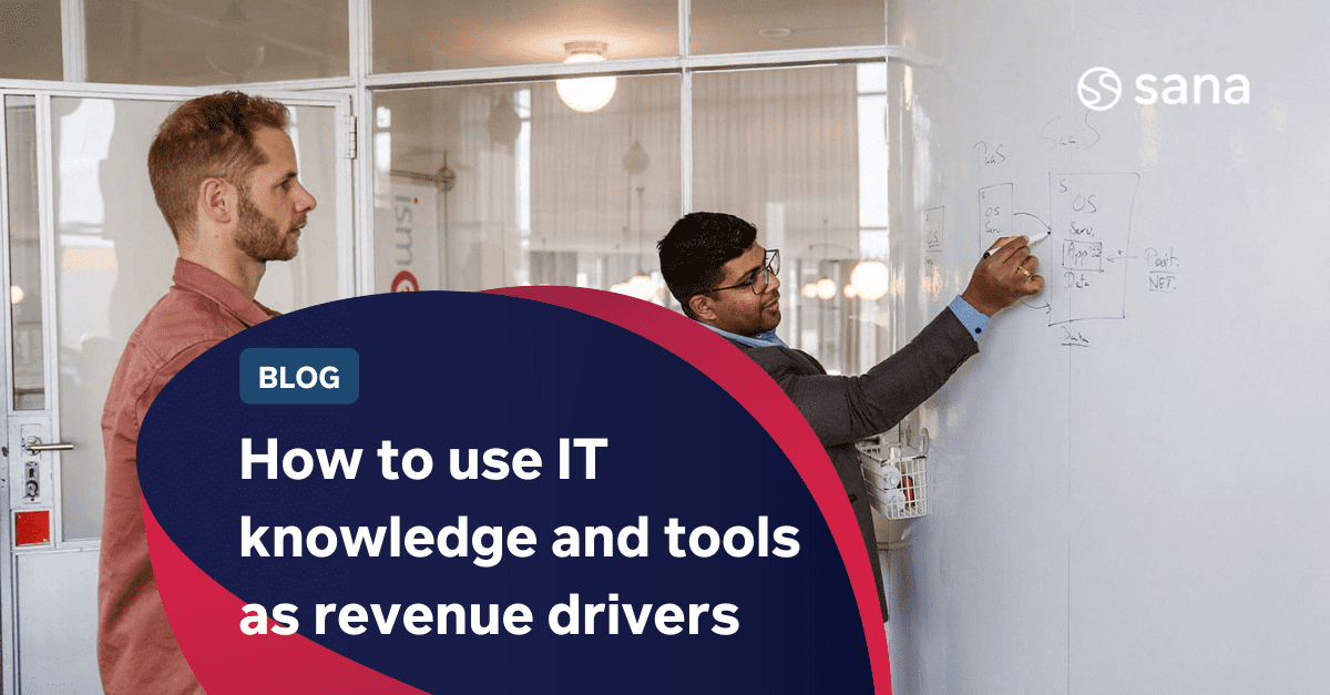 How to use IT knowledge & tools as revenue drivers
