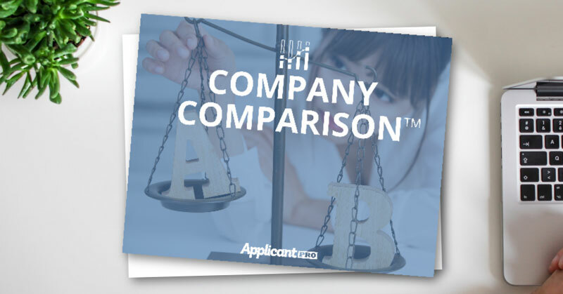 What do you offer job seekers to help you stand out against the competition?