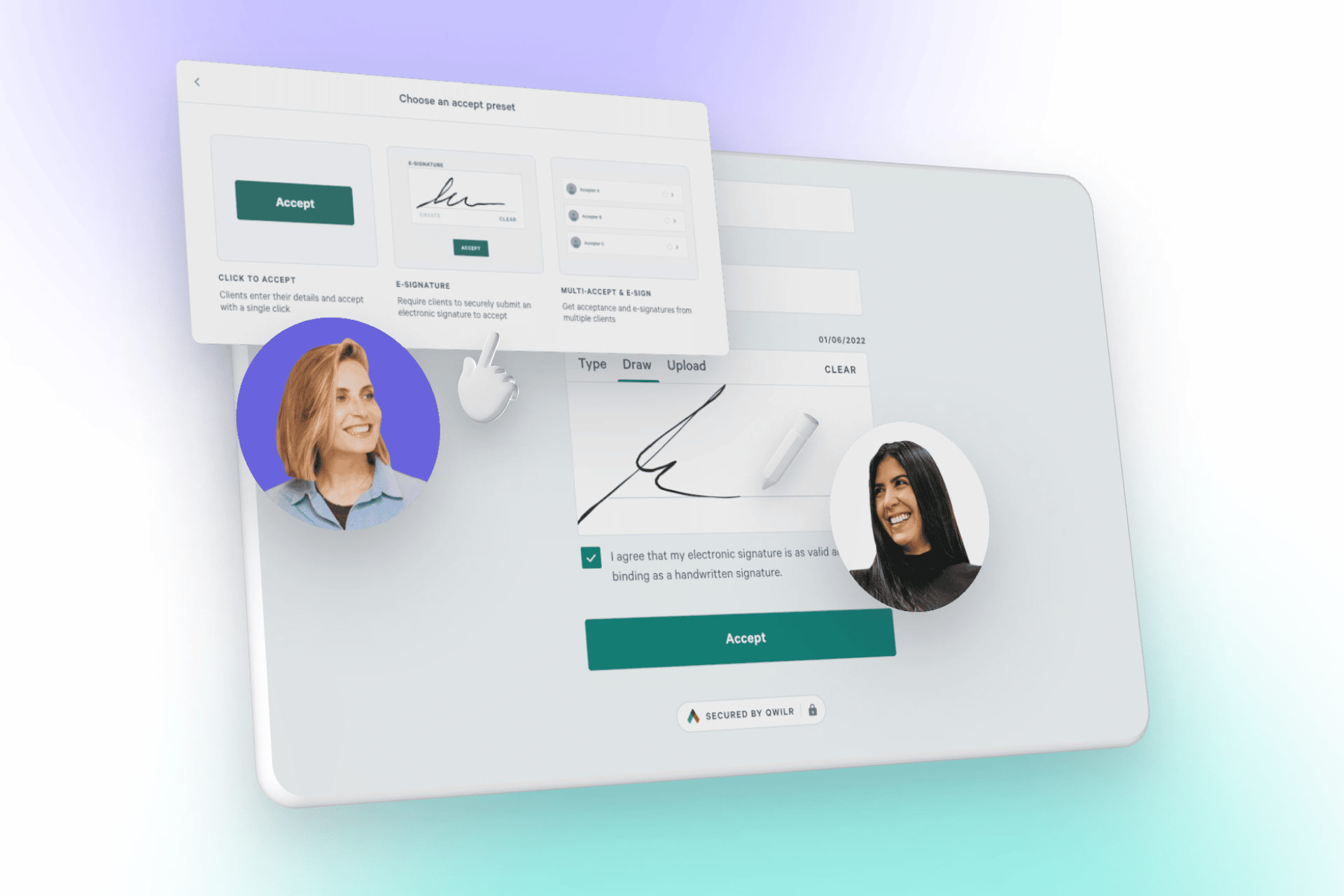 Introducing: Qwilr's new e-sign experience