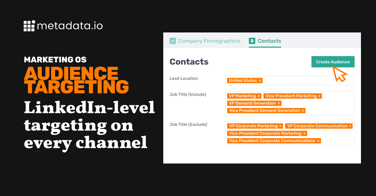 Marketing OS: LinkedIn-level targeting on every channel
