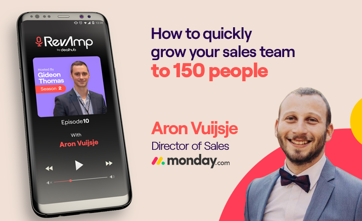 Aron Vuijsje: How to quickly grow your sales team to 150 people