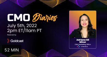 Meet Adriana Gil Miner from Iterable | CMO Diaries by Goldcast