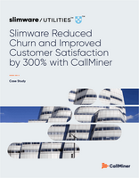Slimware Reduced Churn and Improved Customer Satisfaction by 300% with CallMiner