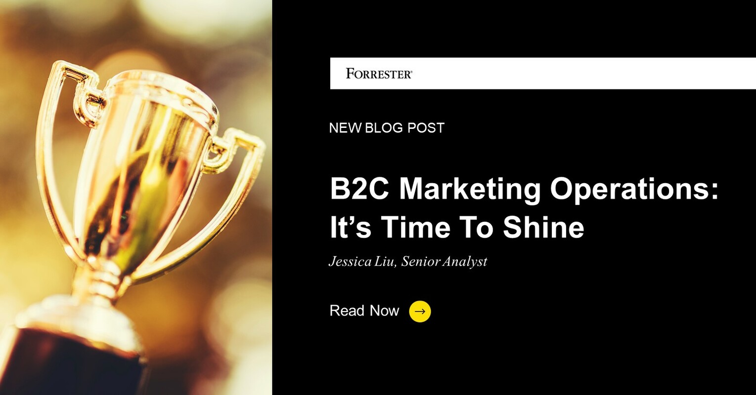 B2C Marketing Operations: It's Time To Shine
