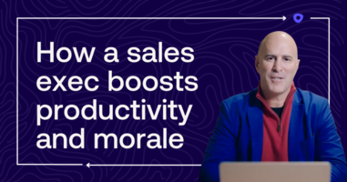 How a sales executive improves productivity and morale with Outreach