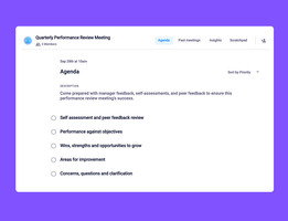 How to run a quarterly performance review (plus a template)