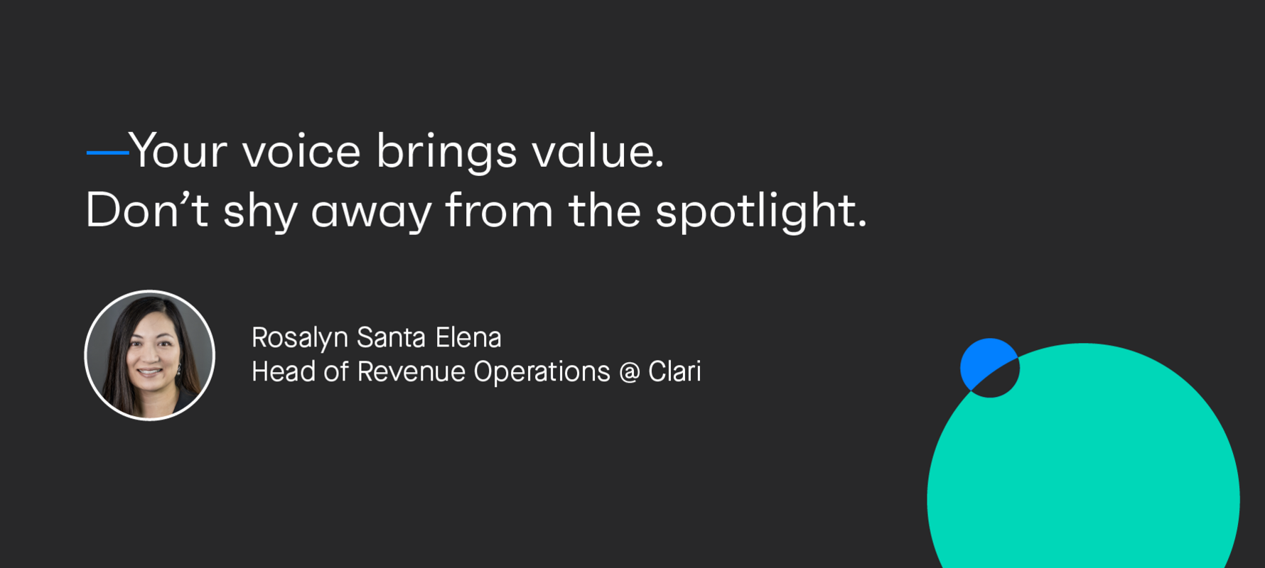 Embrace Your Instincts: Advice from Clari's Women of Revenue