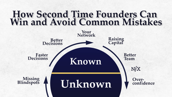 How Second Time Founders Can Win and Avoid Common Mistakes