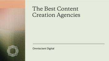 The 11 Best Content Creation Agencies in 2024