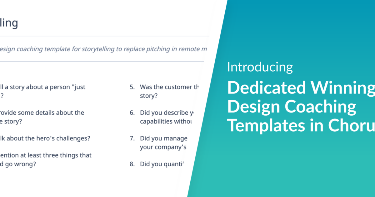 Chorus gets SPICED up with Winning By Design